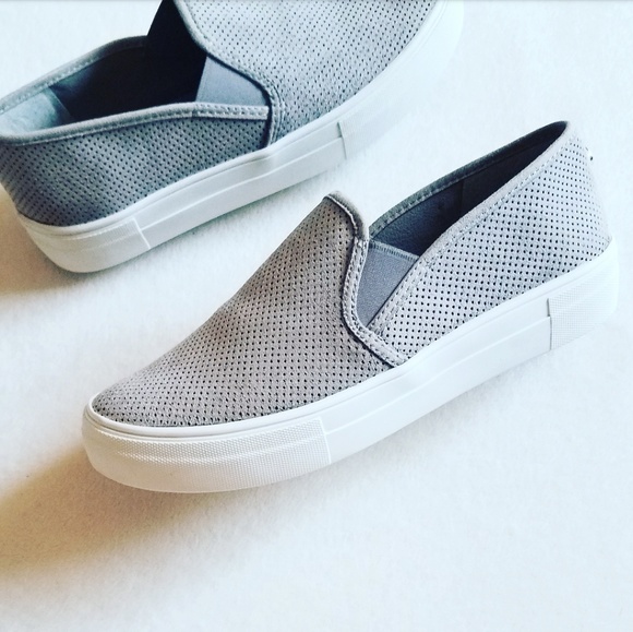 steve madden platform slip ons